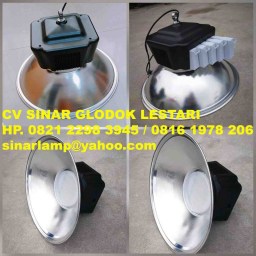 Kap Lampu Industri LED High Bay 50W - 250W